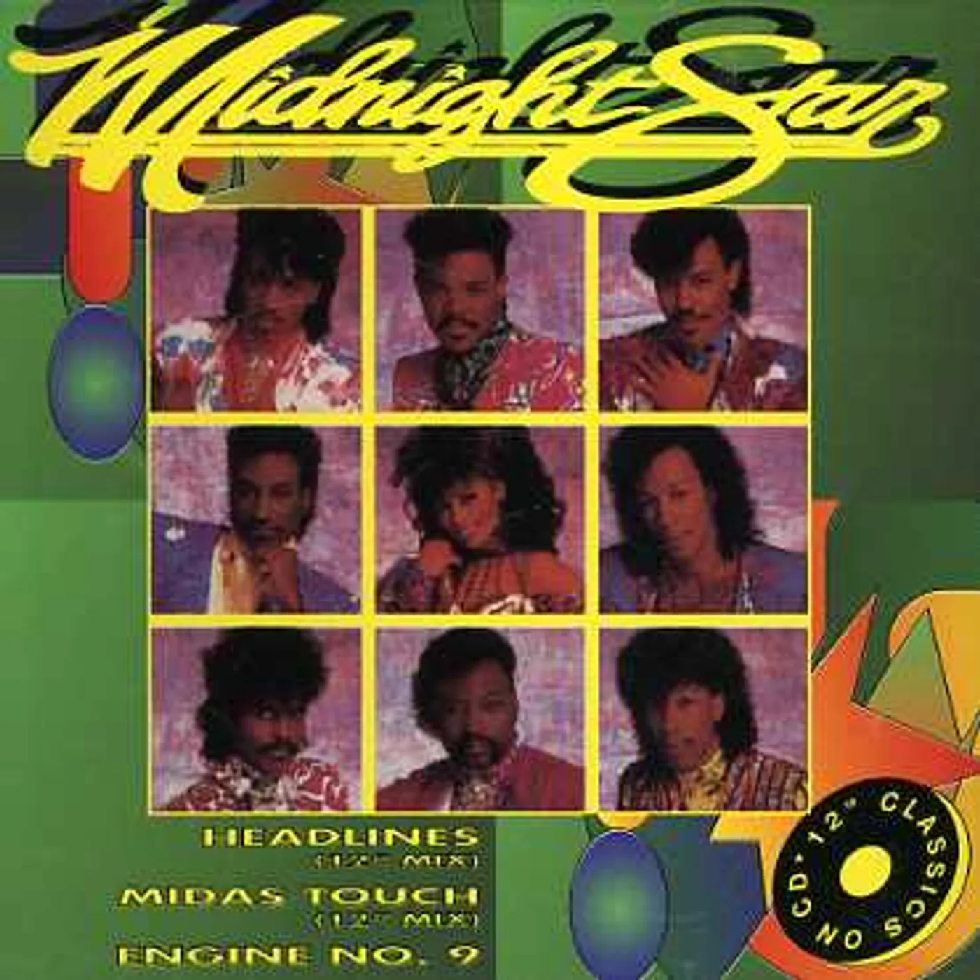 Midnight Star HEADLINES/MIDAS TOUCH CD