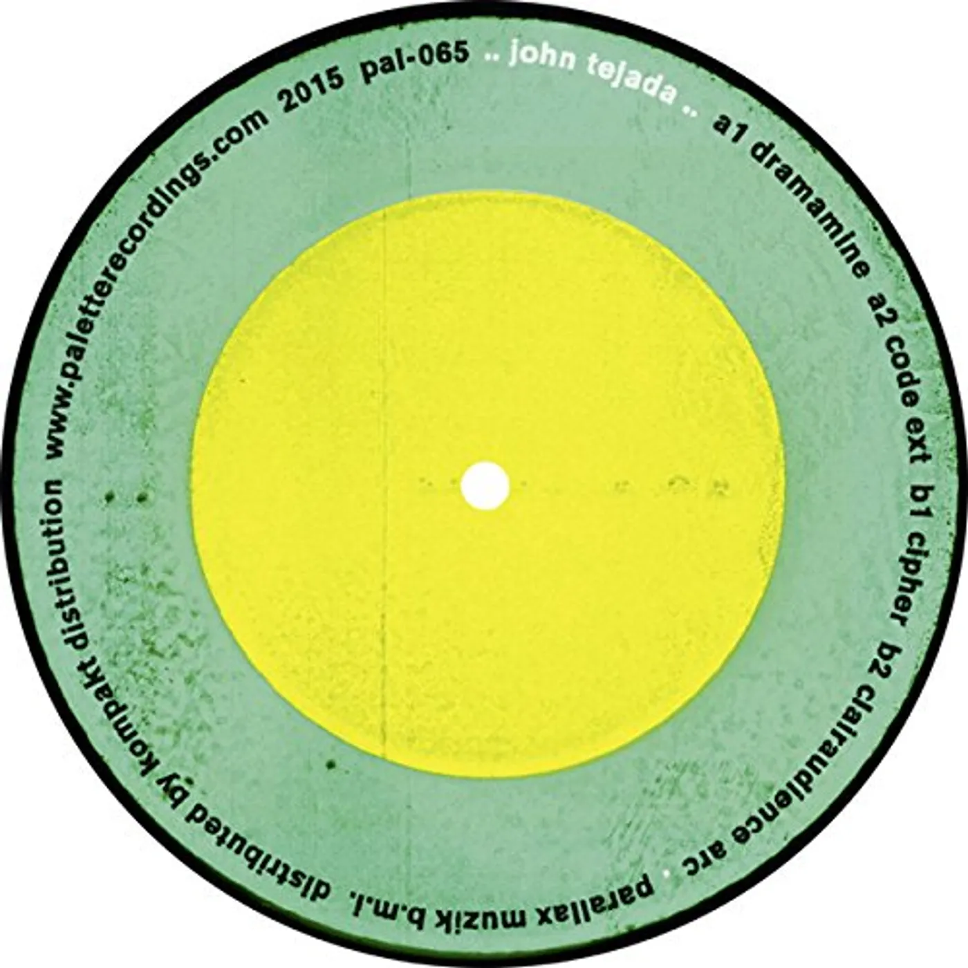 John Tejada Dramamine Vinyl Record