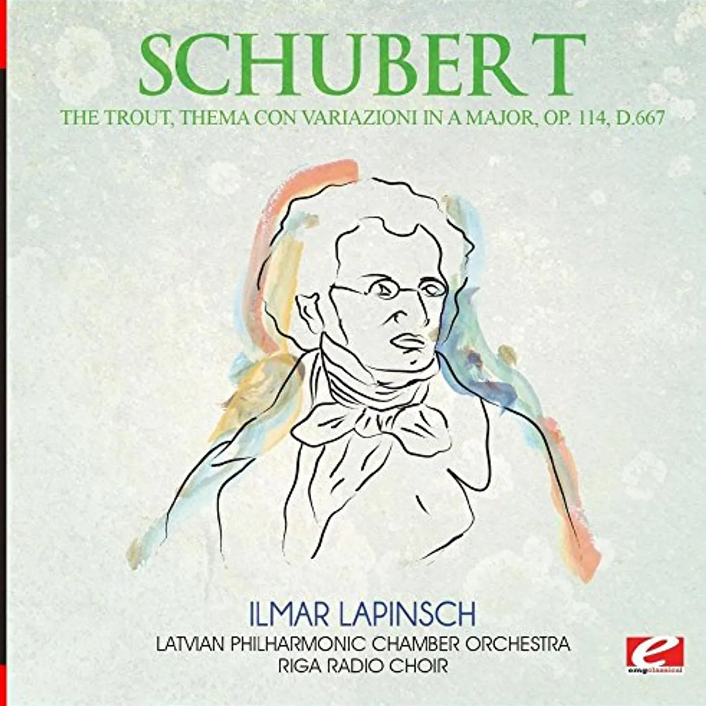 Schubert THE TROUT THEMA CON VARIAZIONI IN A MAJOR OP. 114 CD