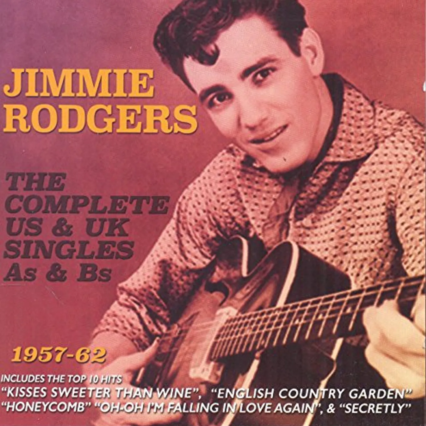 Jimmie Rodgers COMPLETE US & UK SINGLES AS & BS 1957-62 CD