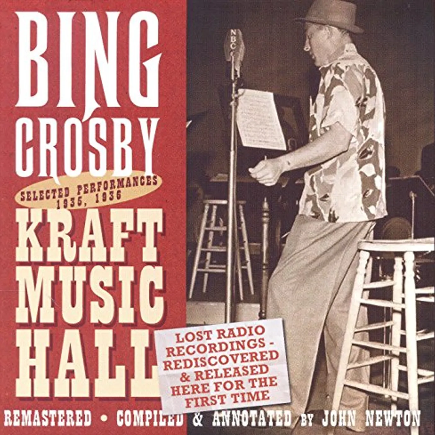 Bing Crosby LOST RADIO RECORDINGS RELEASED FOR THE FIRST TIME CD