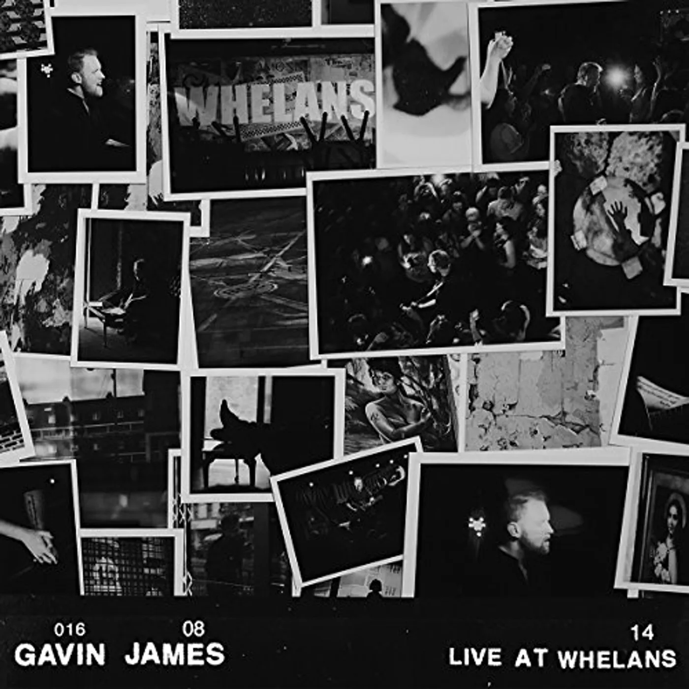 Gavin James LIVE AT WHELANS (CLEAR VINYL) Vinyl Record