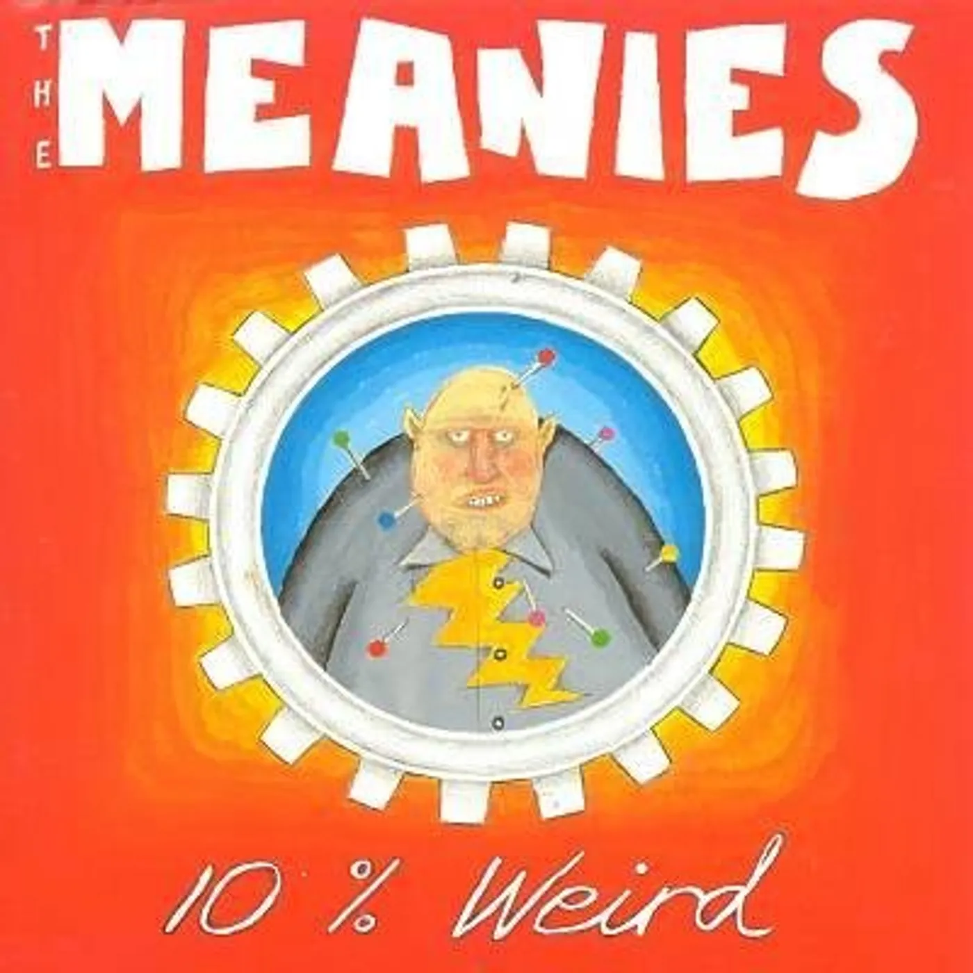 The Meanies 10 PERCENT WEIRD Vinyl Record