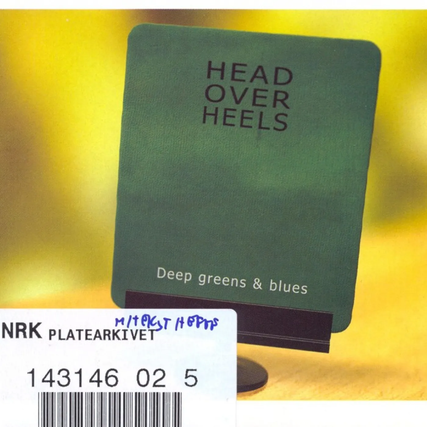 Head Over Heels DEEP GREENS & BLUES CD