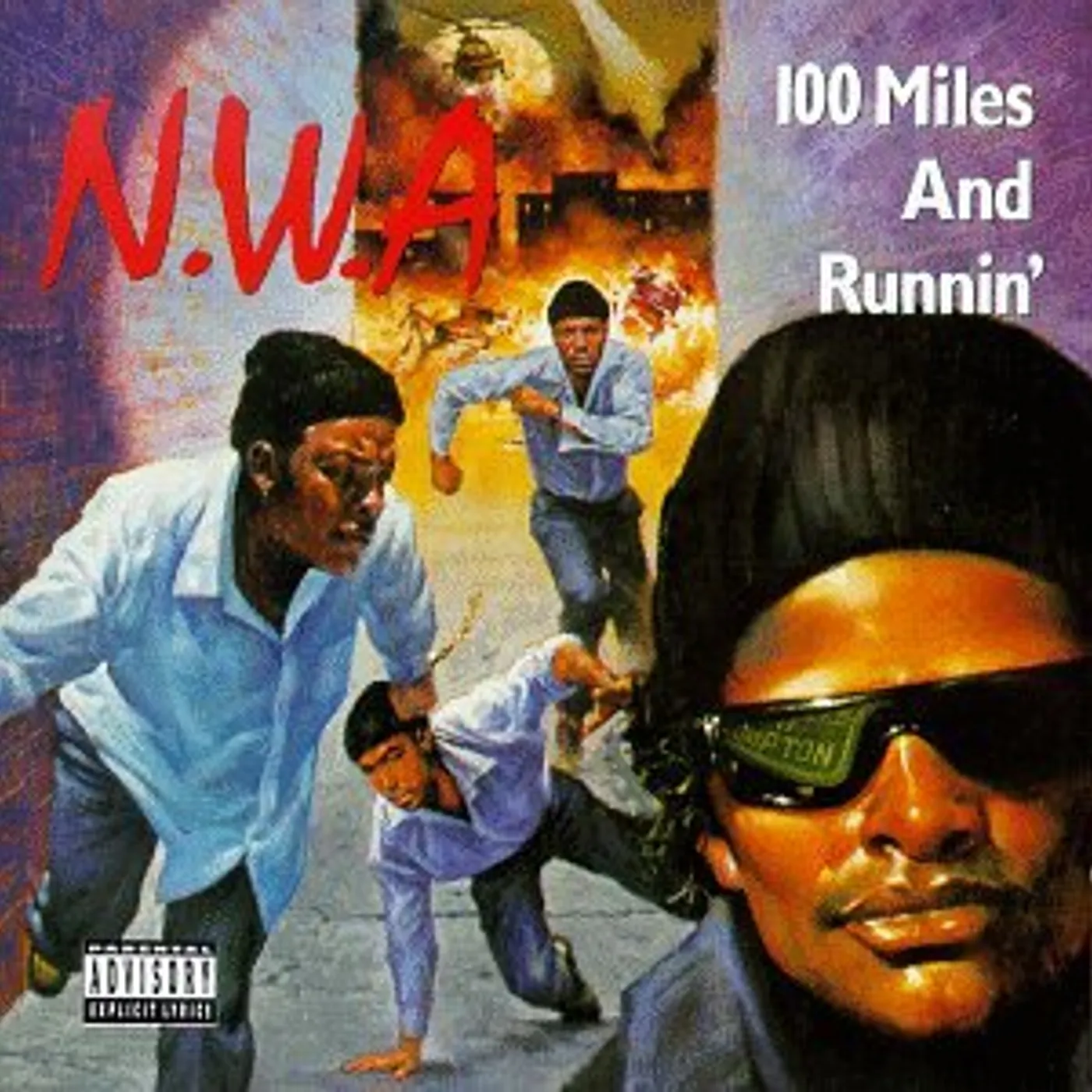 N.W.A. 100 MILES & RUNNIN CD