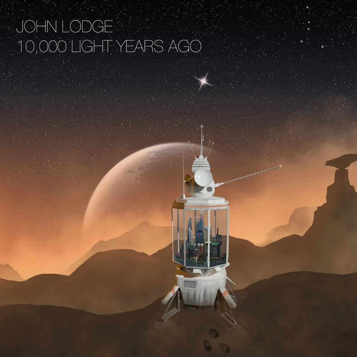 John Lodge 10,000 Light Years Ago Vinyl Record