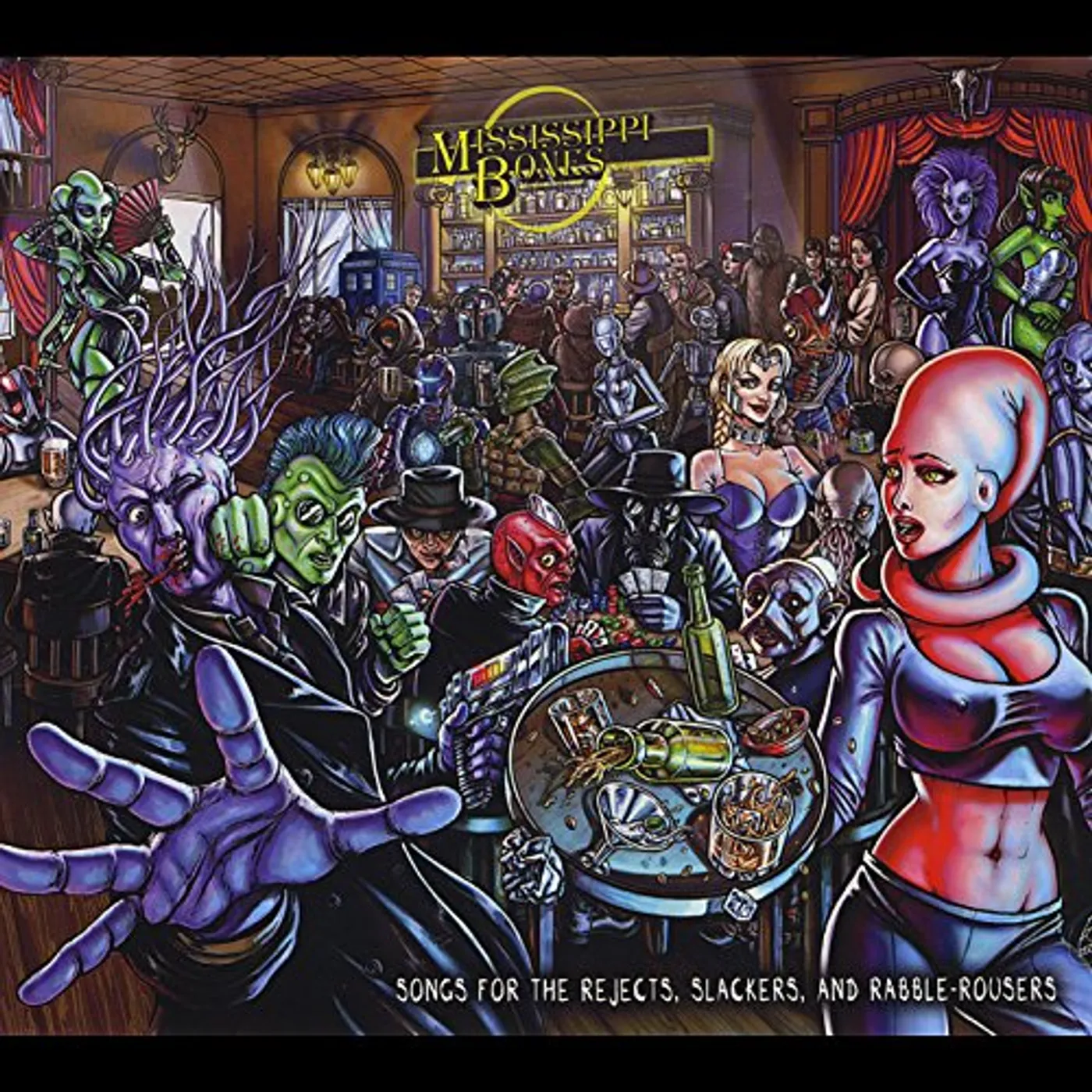 Mississippi Bones SONGS FOR THE REJECTS, SLACKERS & RABBLE-ROUSERS CD