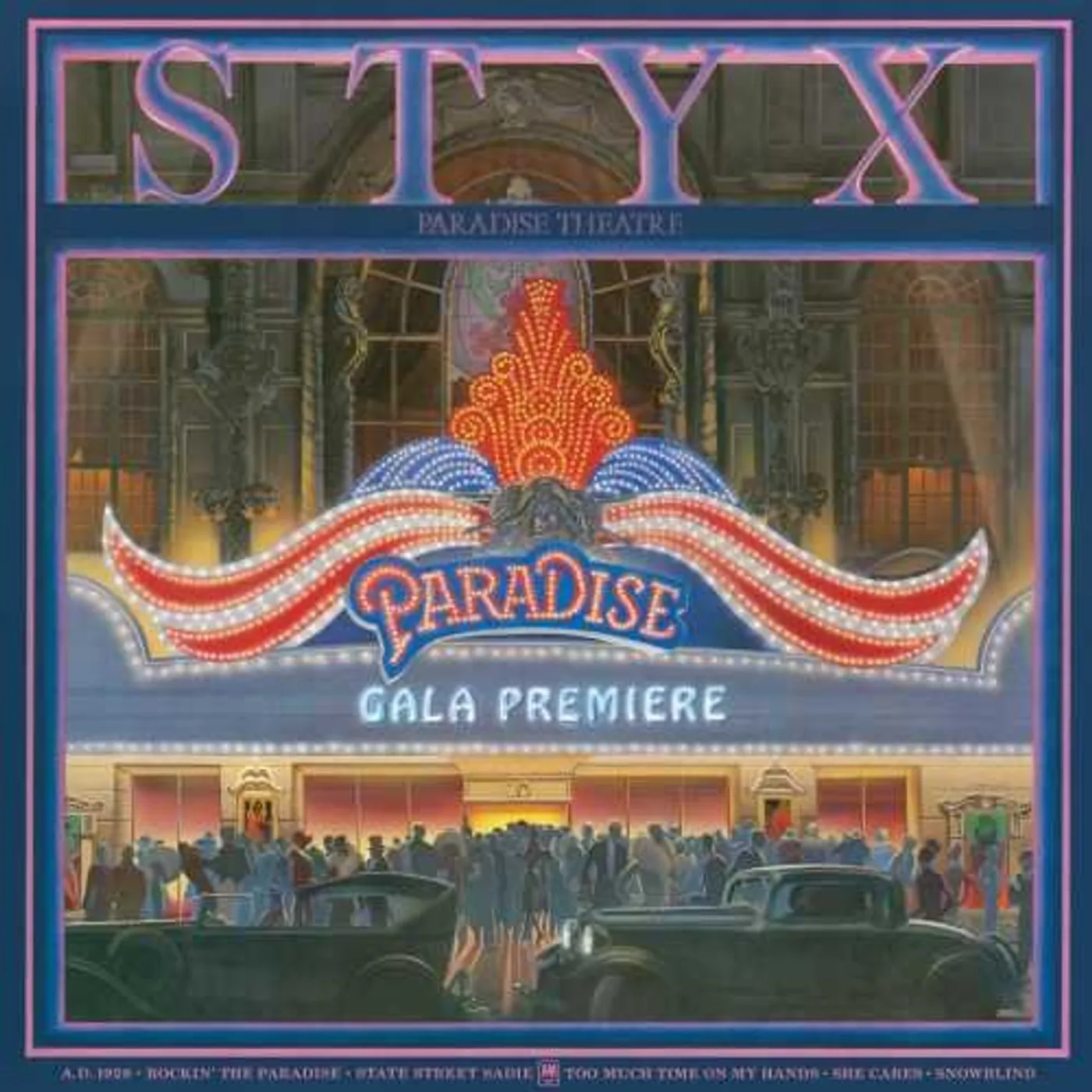 Styx PARADISE THEATER Vinyl Record