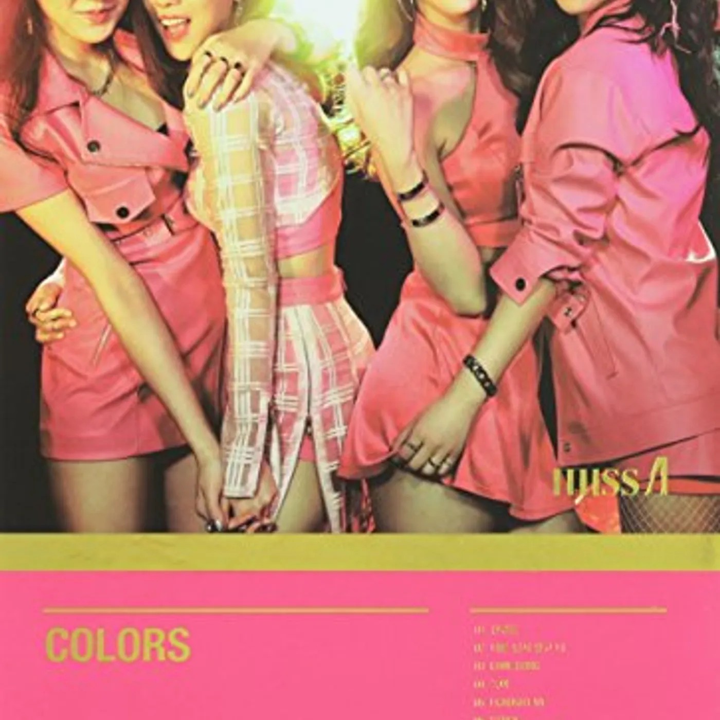 miss A COLORS (THE 7TH PROJECT) CD
