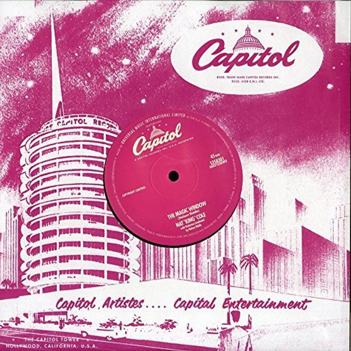 Nat King Cole Unforgettable Vinyl Record