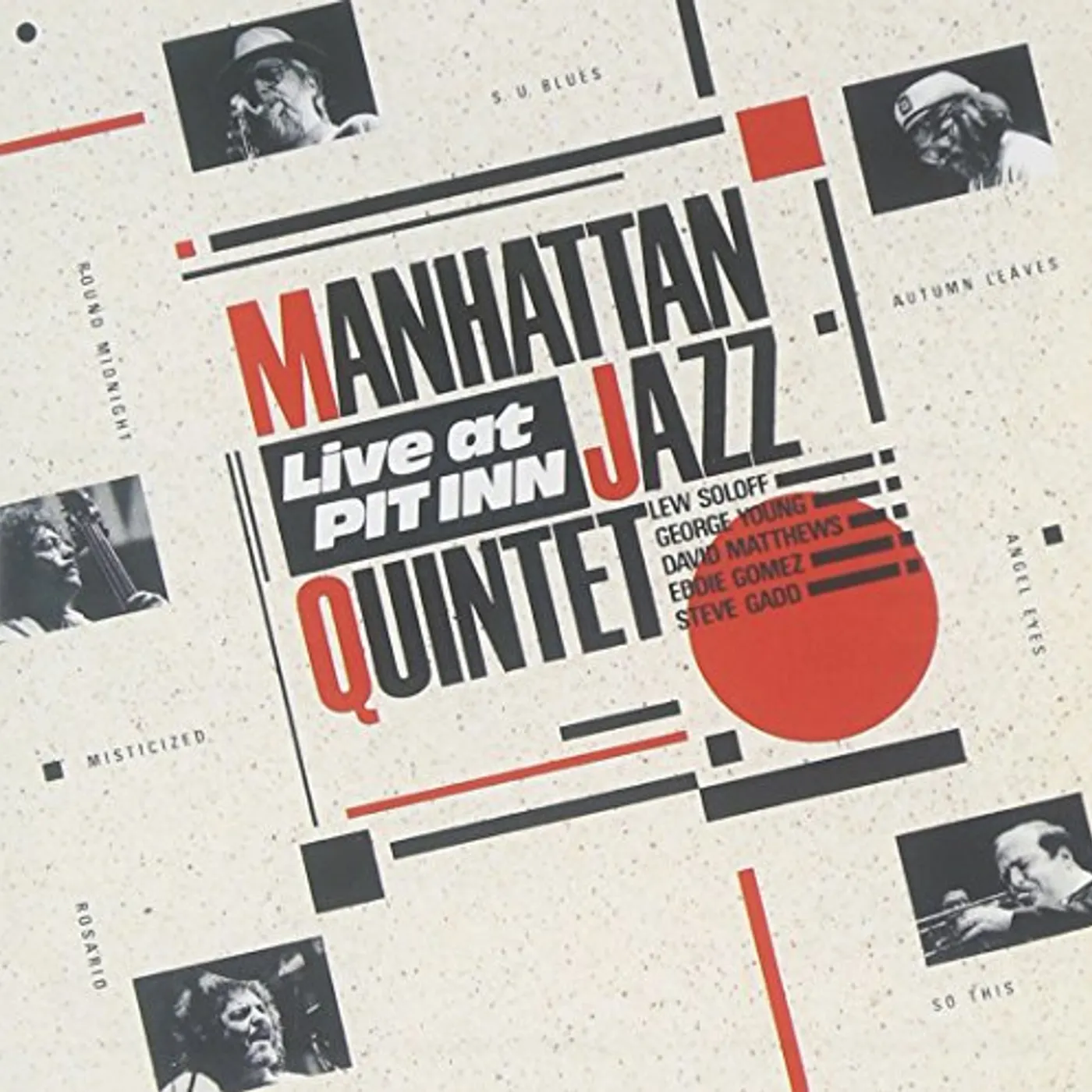 Manhattan Jazz Quintet LIVE AT PIT INN CD