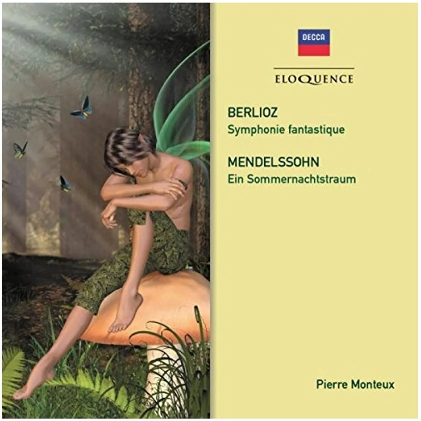 Pierre Monteux BERLIOZ: SYMPHONIE FANTASTIQUE. MENDELSSOHN CD