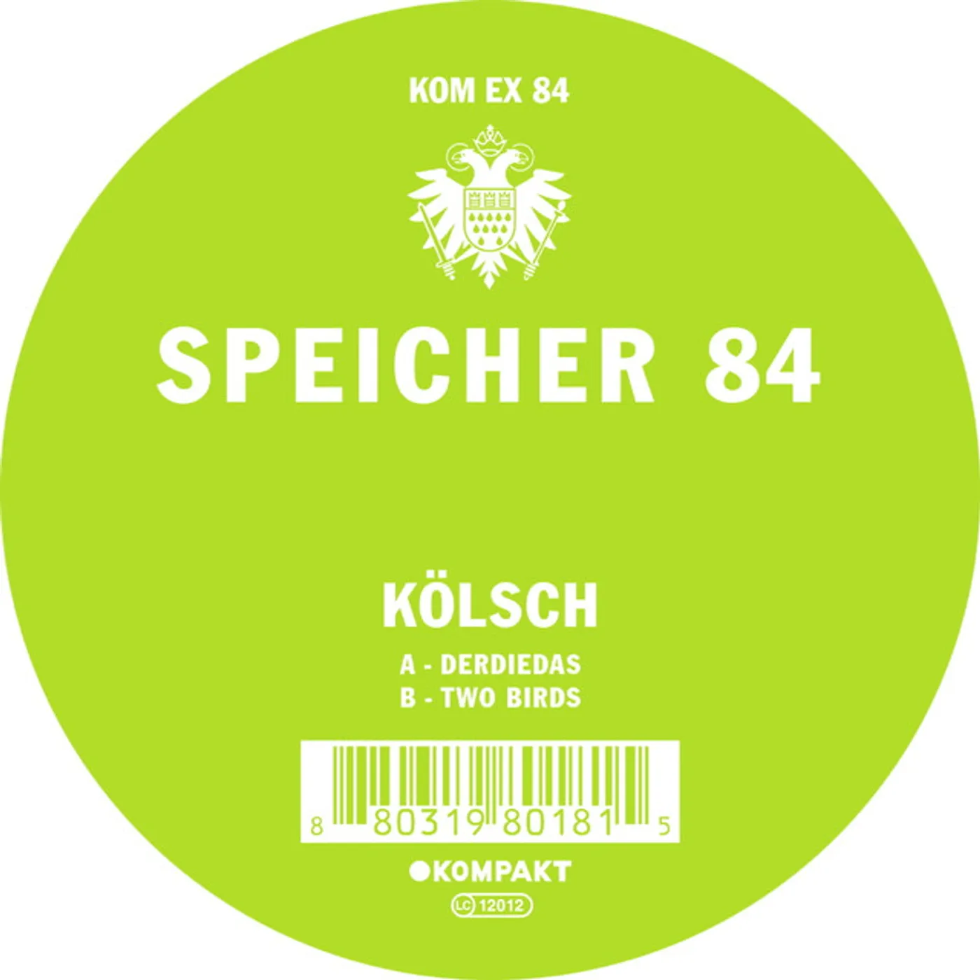Kölsch Speicher 84 Vinyl Record