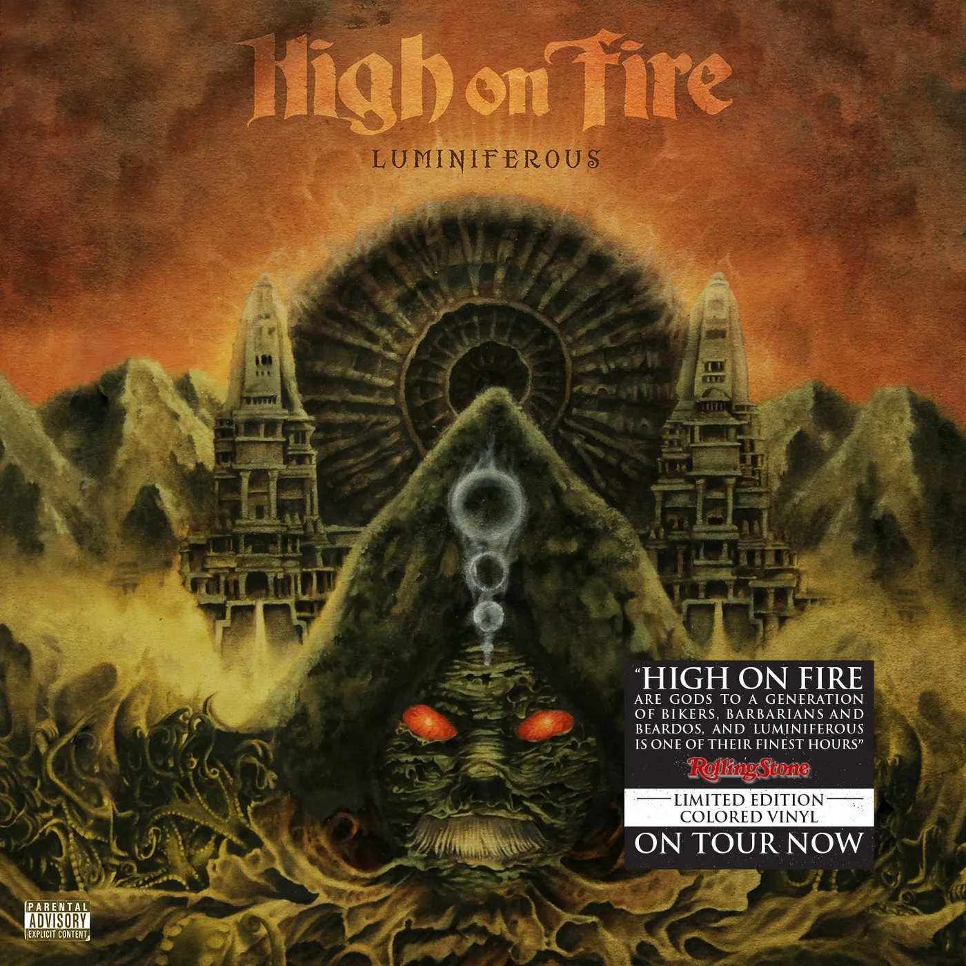 High On Fire Luminiferous Vinyl Record