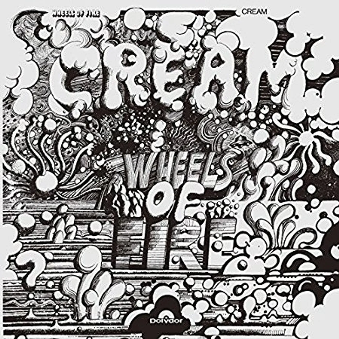 Cream Wheels Of Fire Vinyl Record