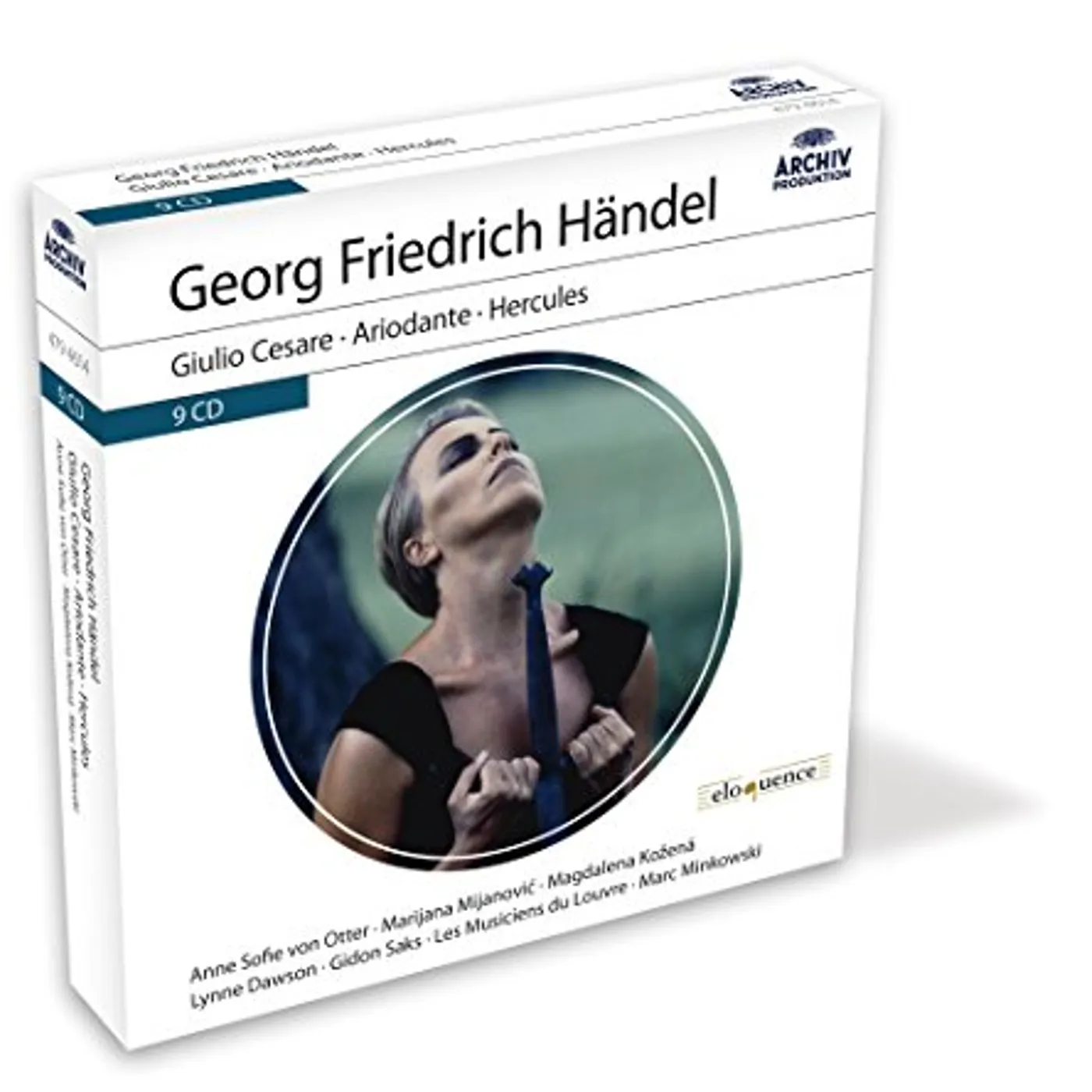 Anne Sofie von Otter ELOQ: HANDEL (GIULIO CESARE/ARIODANTE/HERCULES) CD
