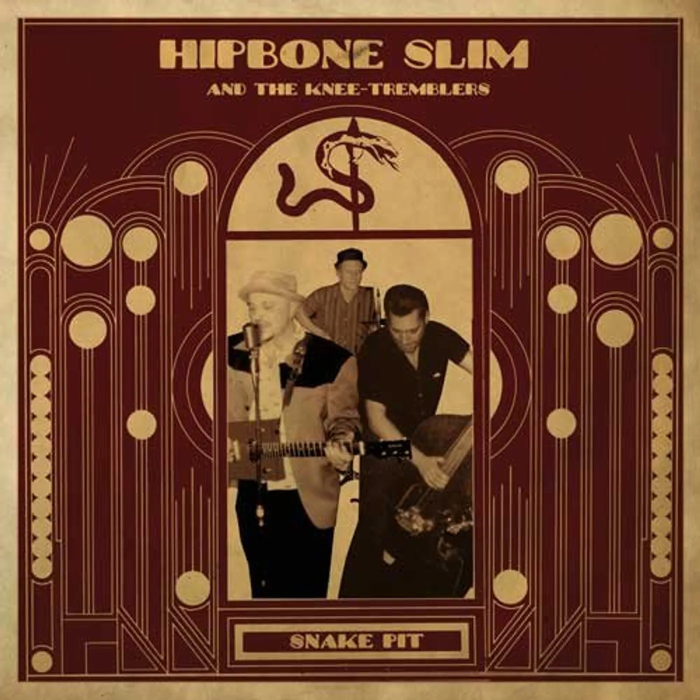 Hipbone Slim & The Knee Tremblers Snake Pit Vinyl Record