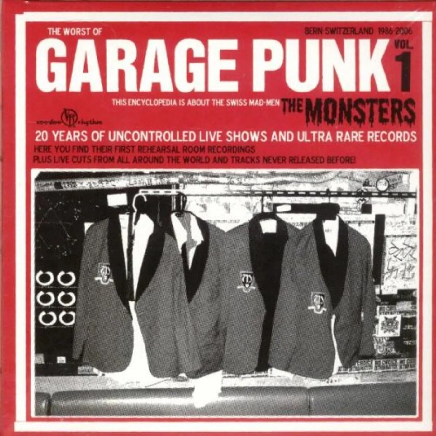 The Monsters GARAGE PUNK FROM BERN 86-06 CD
