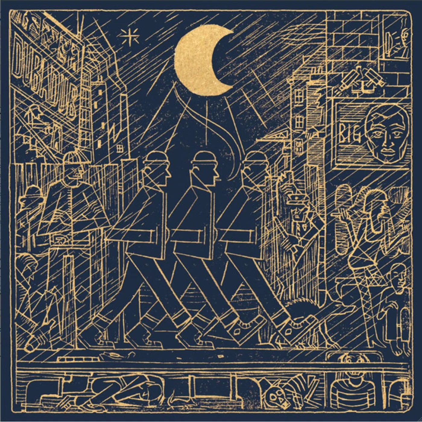 Stand High Patrol Midnight walkers Vinyl Record