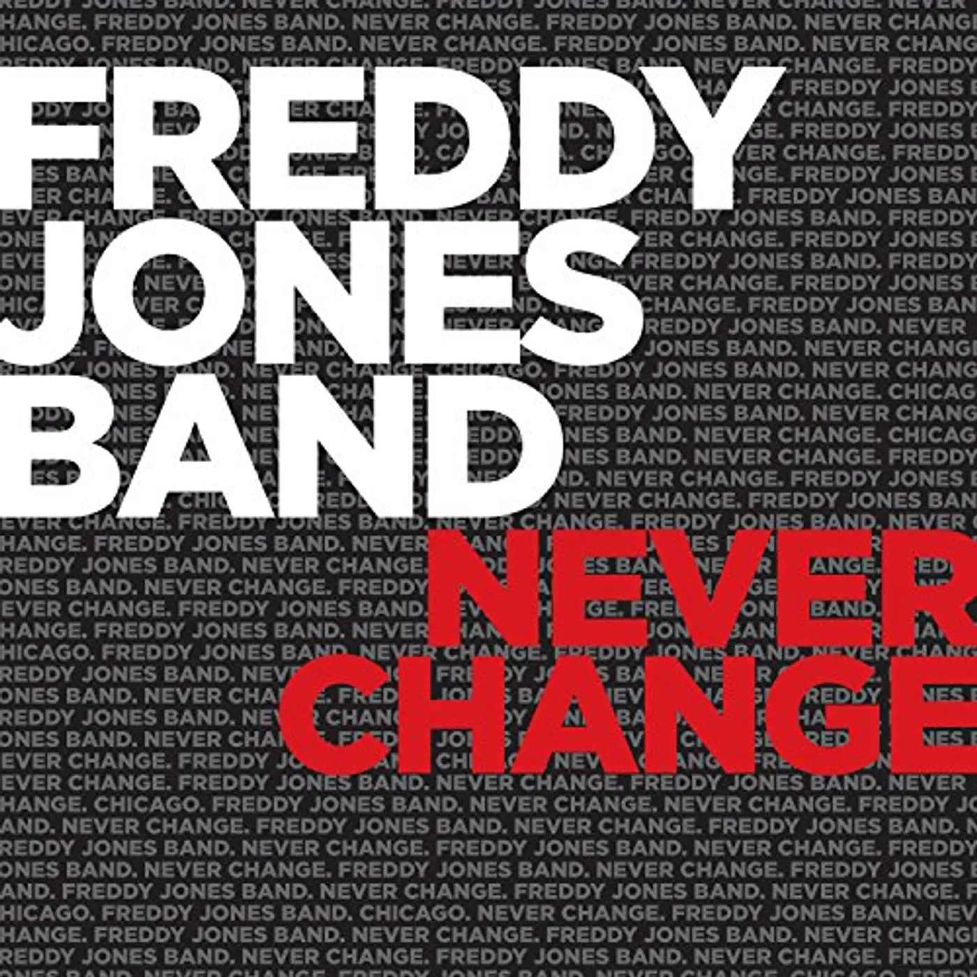 Freddy Jones Band NEVER CHANGE CD