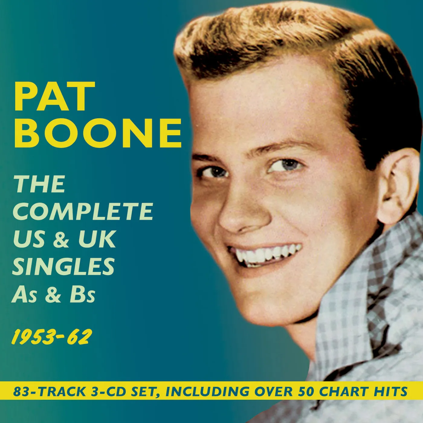 Pat Boone COMPLETE US & UK SINGLES AS & BS 1953-62 CD