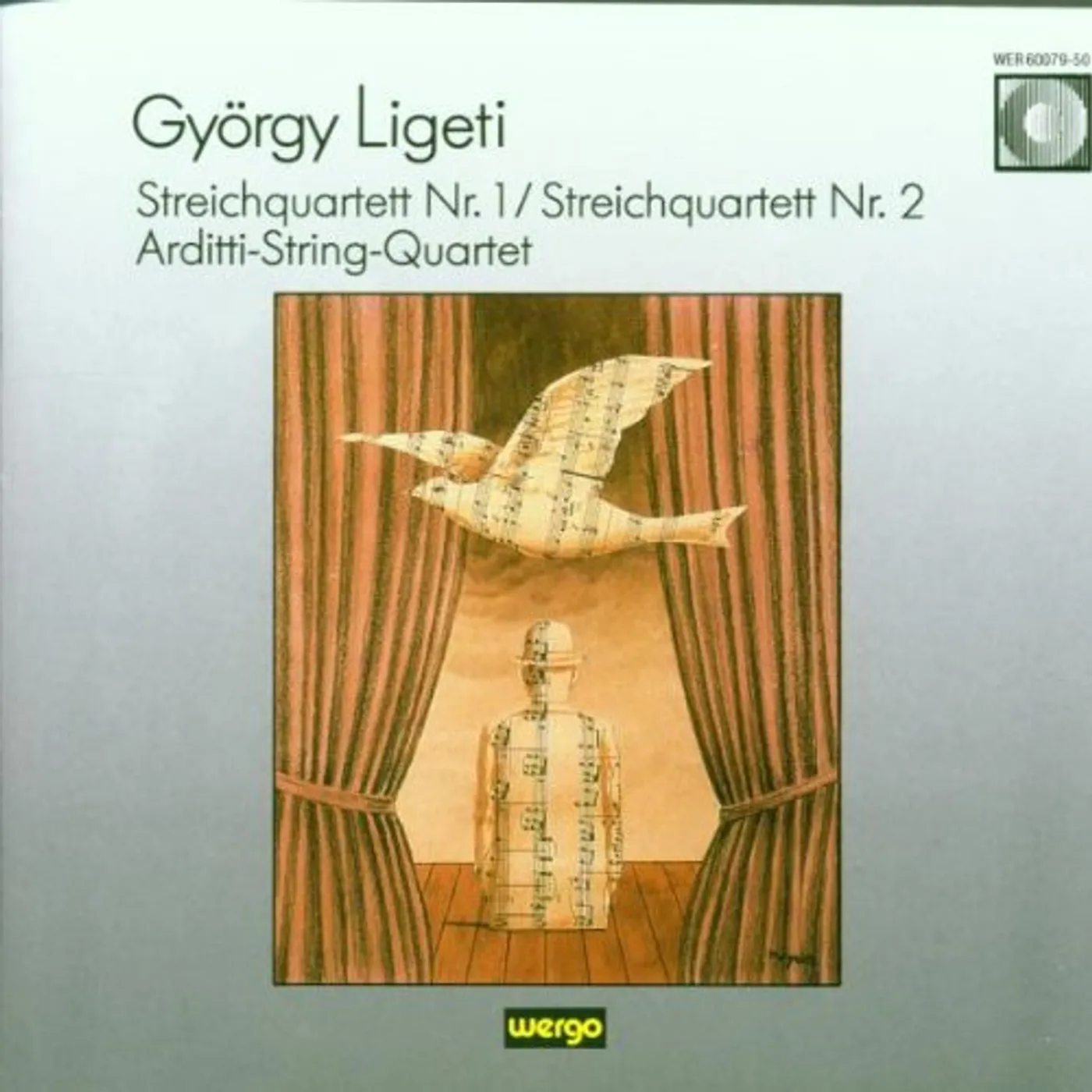 Arditti String Quartet LIGETI: STRING QUARTETS NOS.1 & 2 CD