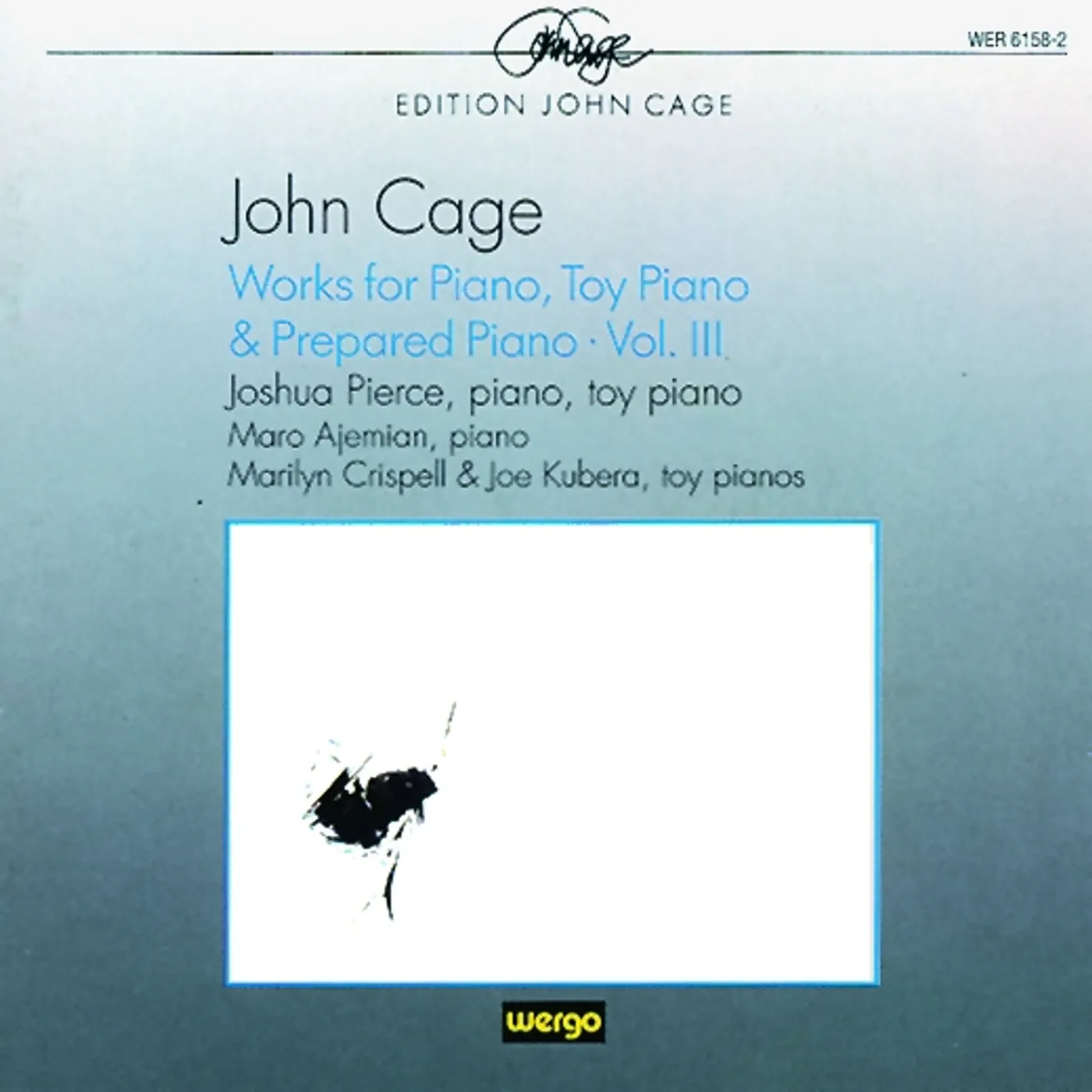 Joshua Pierce CAGE: WORKS FOR PIANO & PREPARED PIANO 3 CD