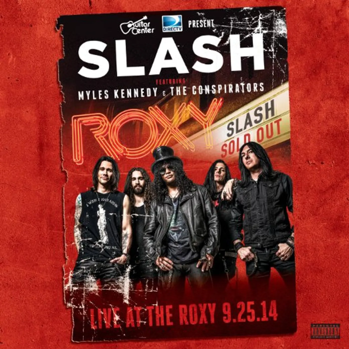 Slash LIVE AT THE ROXY 09.25.14 CD