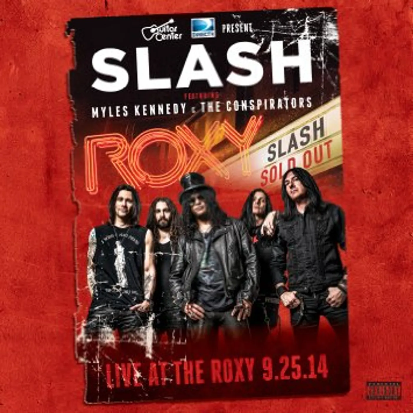 Slash LIVE AT THE ROXY 09.25.14 DVD