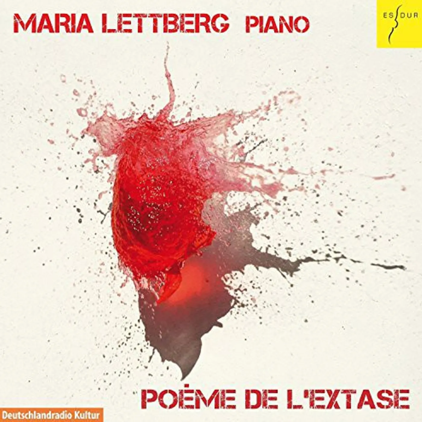 Maria Lettberg POEME DE L'EXTASE - PIANO WORKS OF SCRIABIN LISZT CD