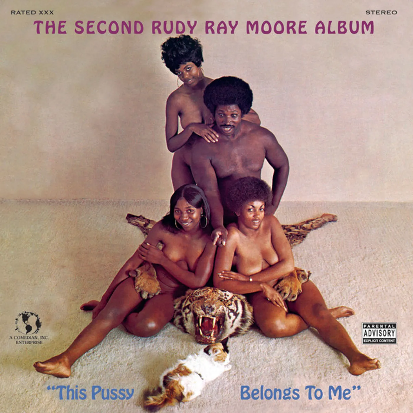 SECOND RUDY RAY MOORE ALBUM: THIS PUSSY BELONGS TO Vinyl Record
