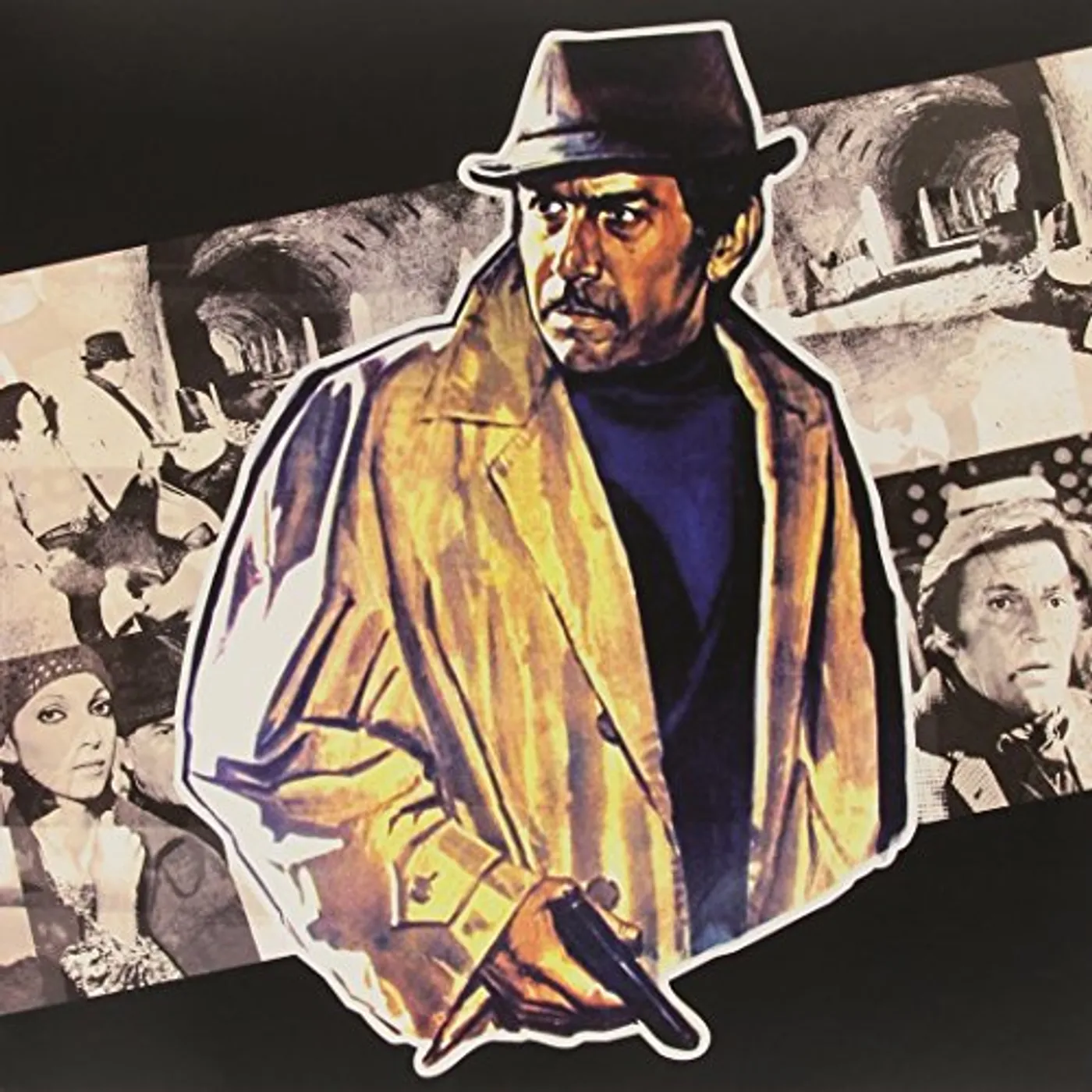 Stelvio Cipriani LA POLIZIA RINGRAZIA Vinyl Record