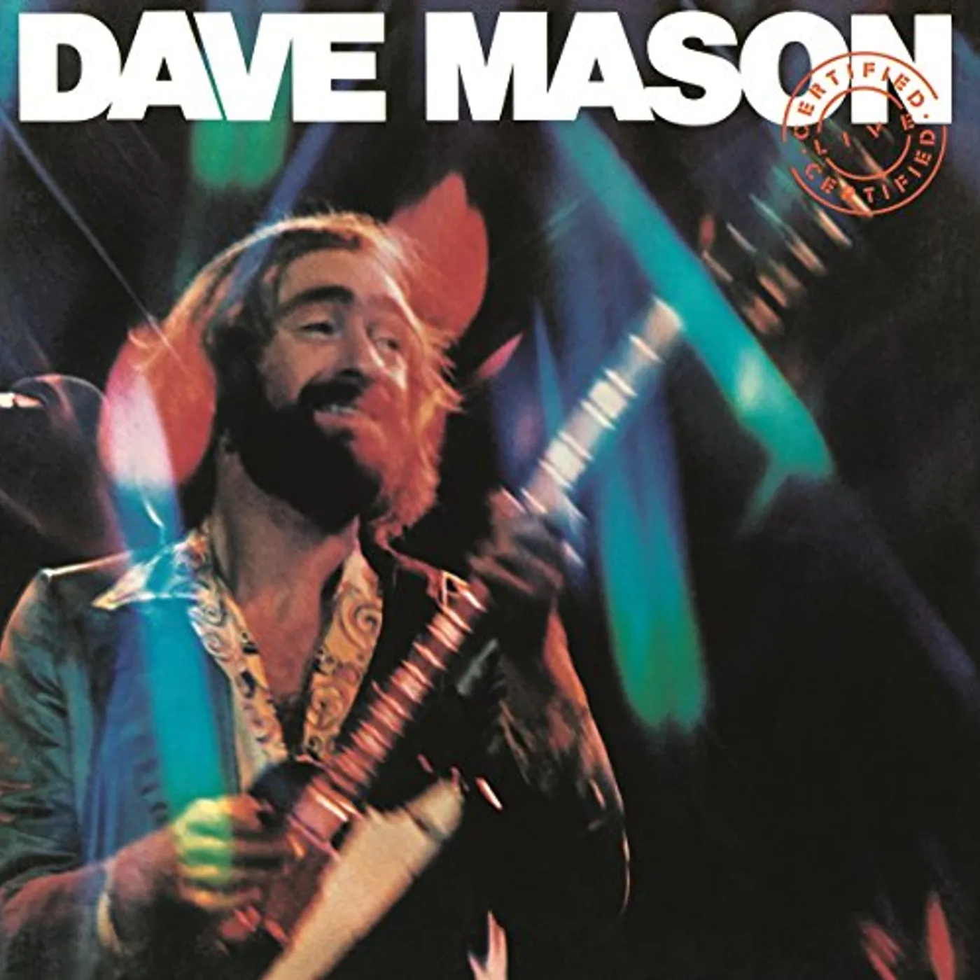 Dave Mason Certified Live Vinyl Record