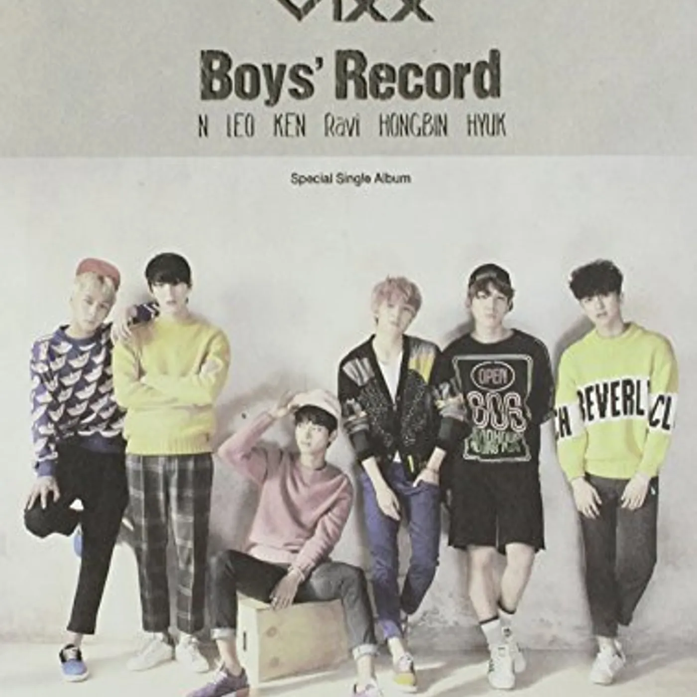 VIXX BOYS' RECORD CD