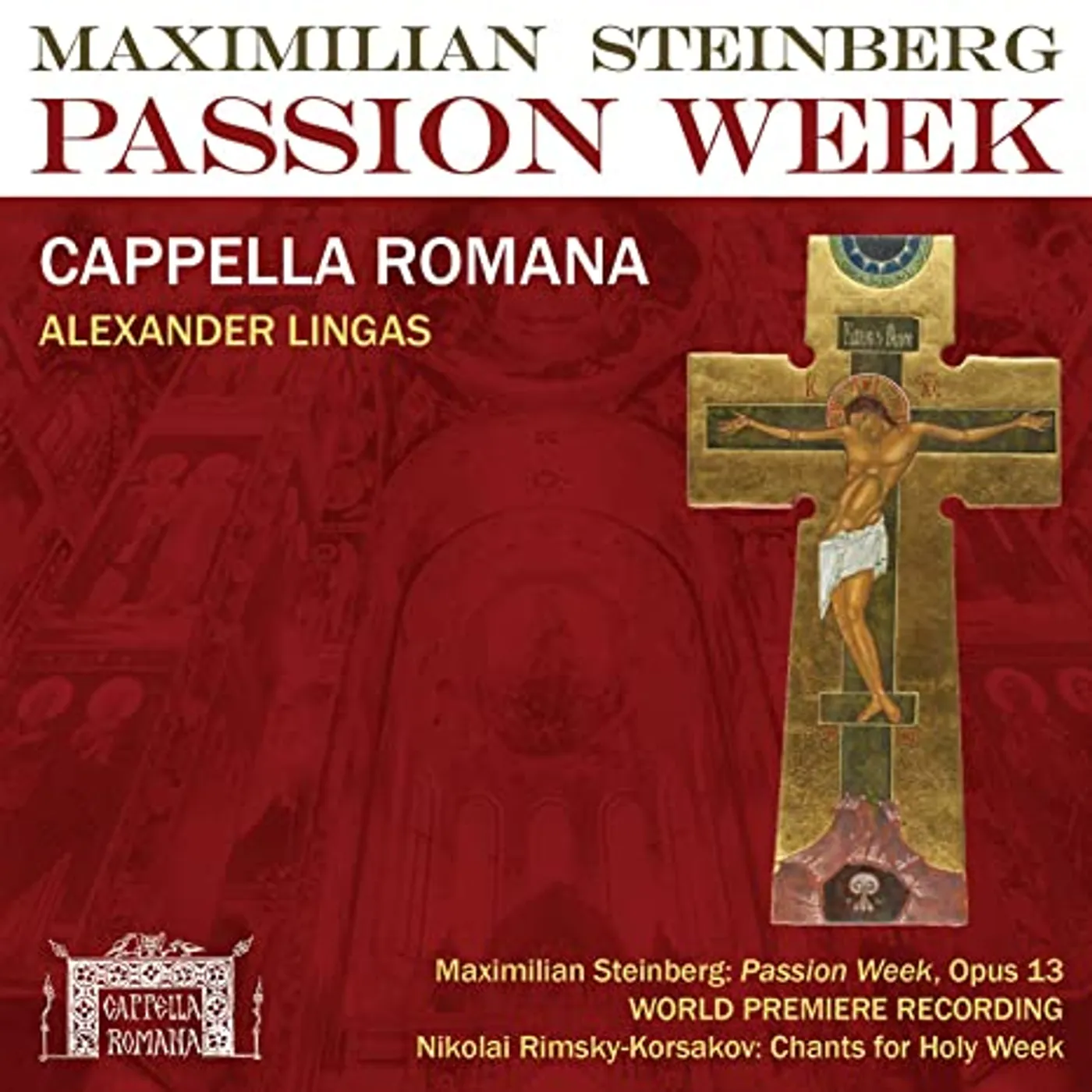 Cappella Romana PASSION WEEK Vinyl Record