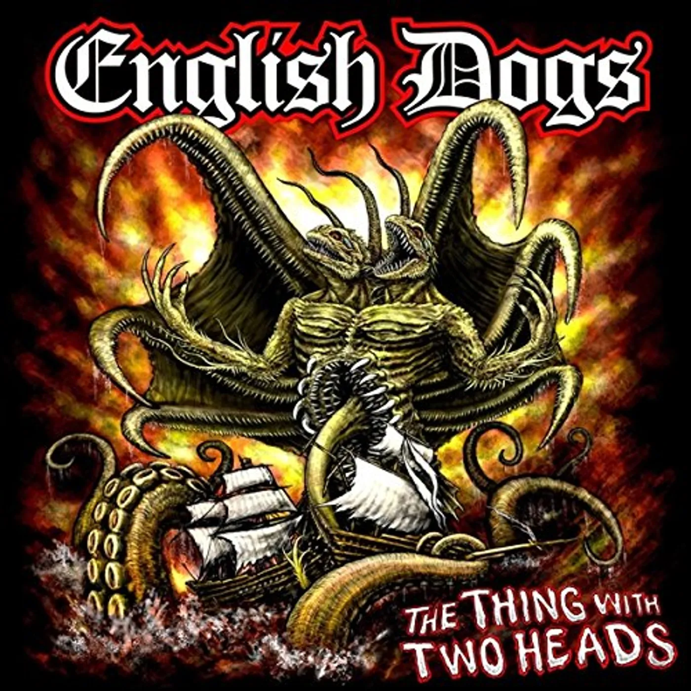 English Dogs THING WITH TWO HEADS Vinyl Record