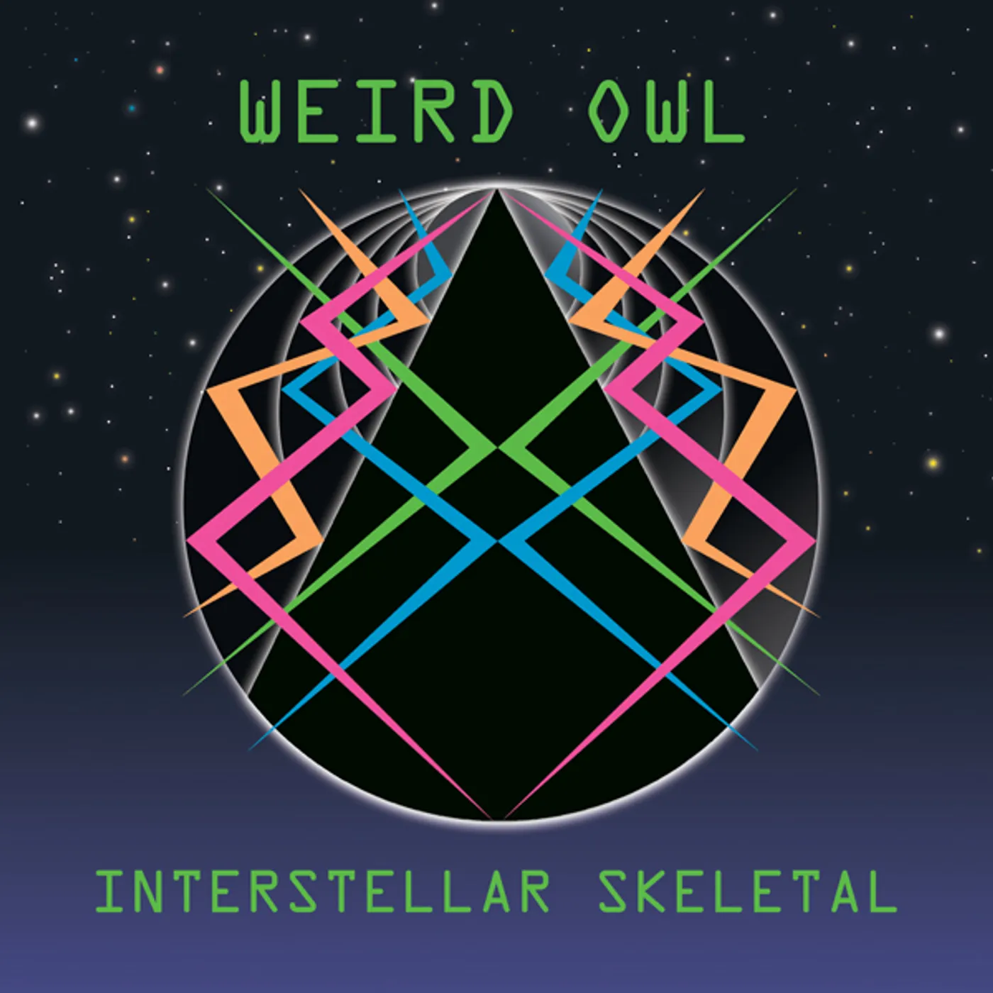 Weird Owl Interstellar Skeletal Vinyl Record
