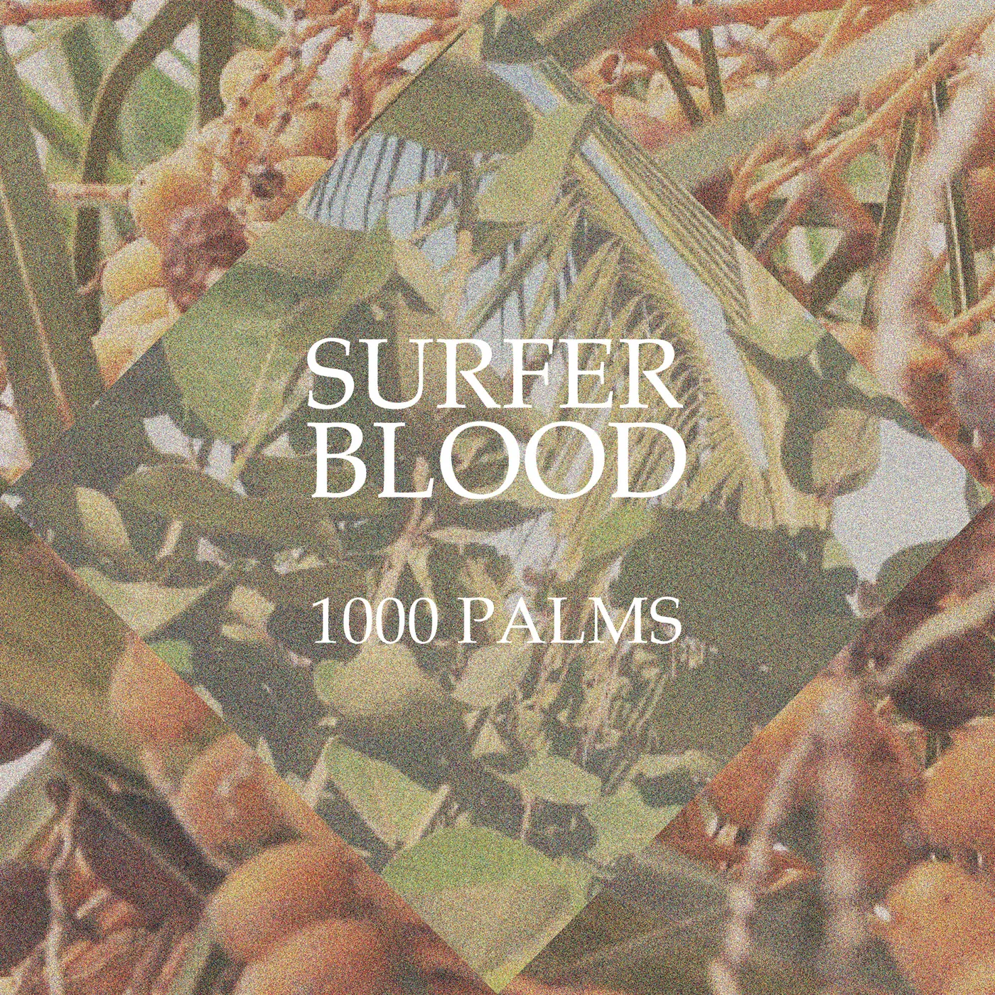 Surfer Blood 1000 PALMS (BLUE VINYL) Vinyl Record