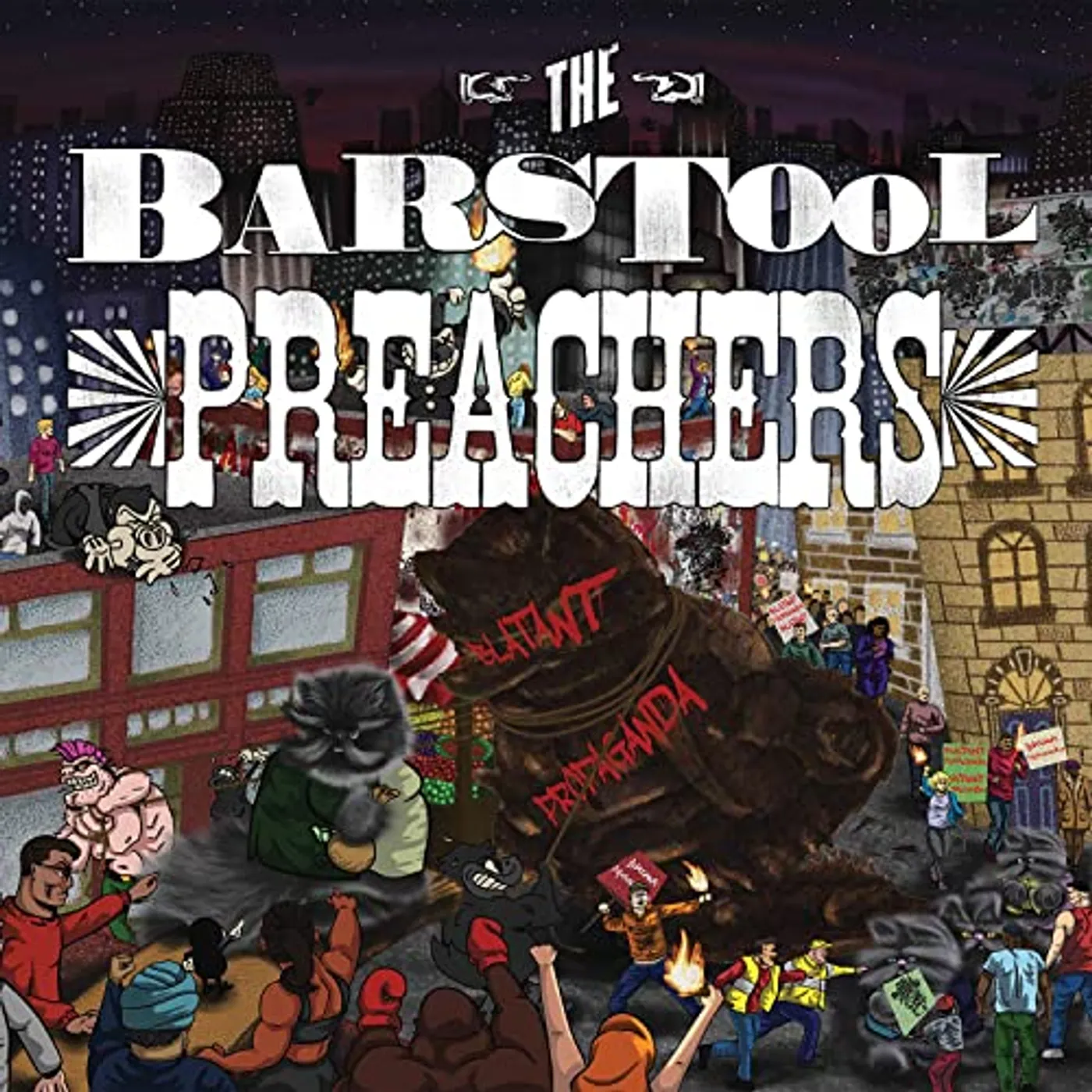 The Bar Stool Preachers ONE FOOL DOWN / OWN WORST ENEMY Vinyl Record