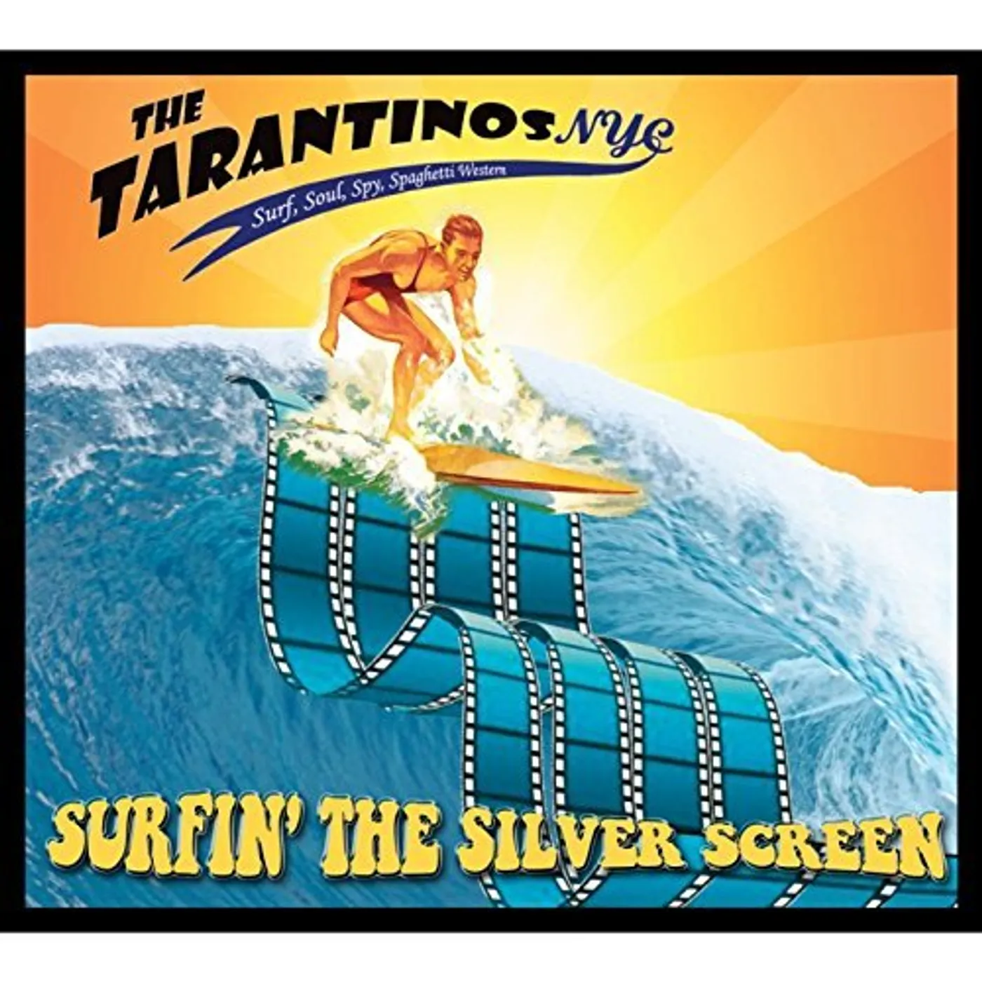 TarantinosNYC SURFIN THE SILVER SCREEN CD
