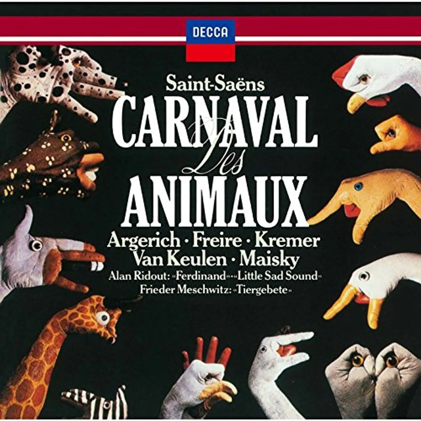Martha Argerich SAINT-SAENS: LE CARNAVAL DES ANIMAUX CD