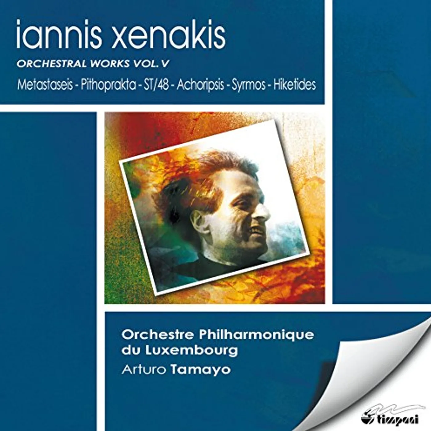 Iannis Xenakis METASTASEIS PITHOPRAKA ST/48 ACH CD