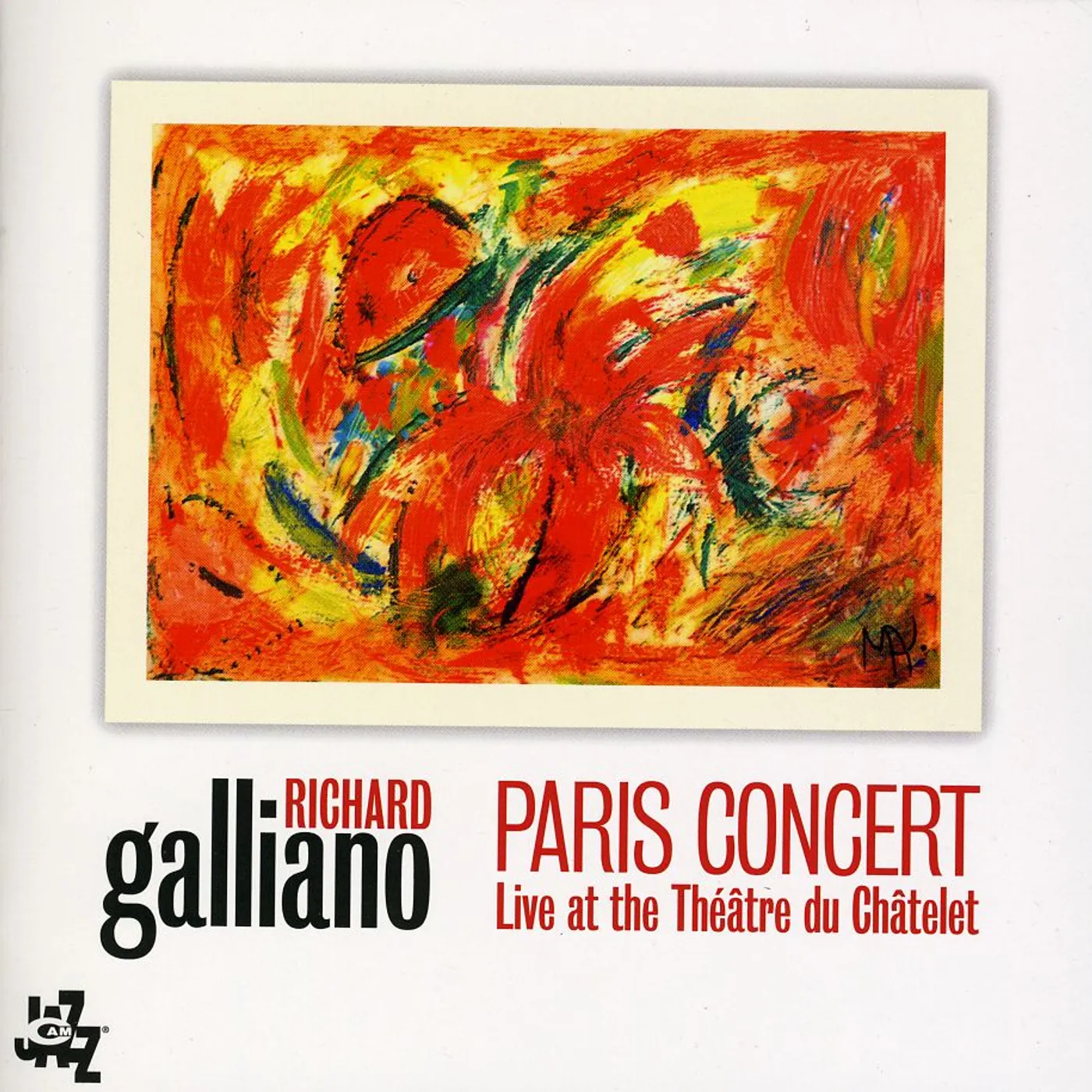 Richard Galliano PARIS CONCERT CD
