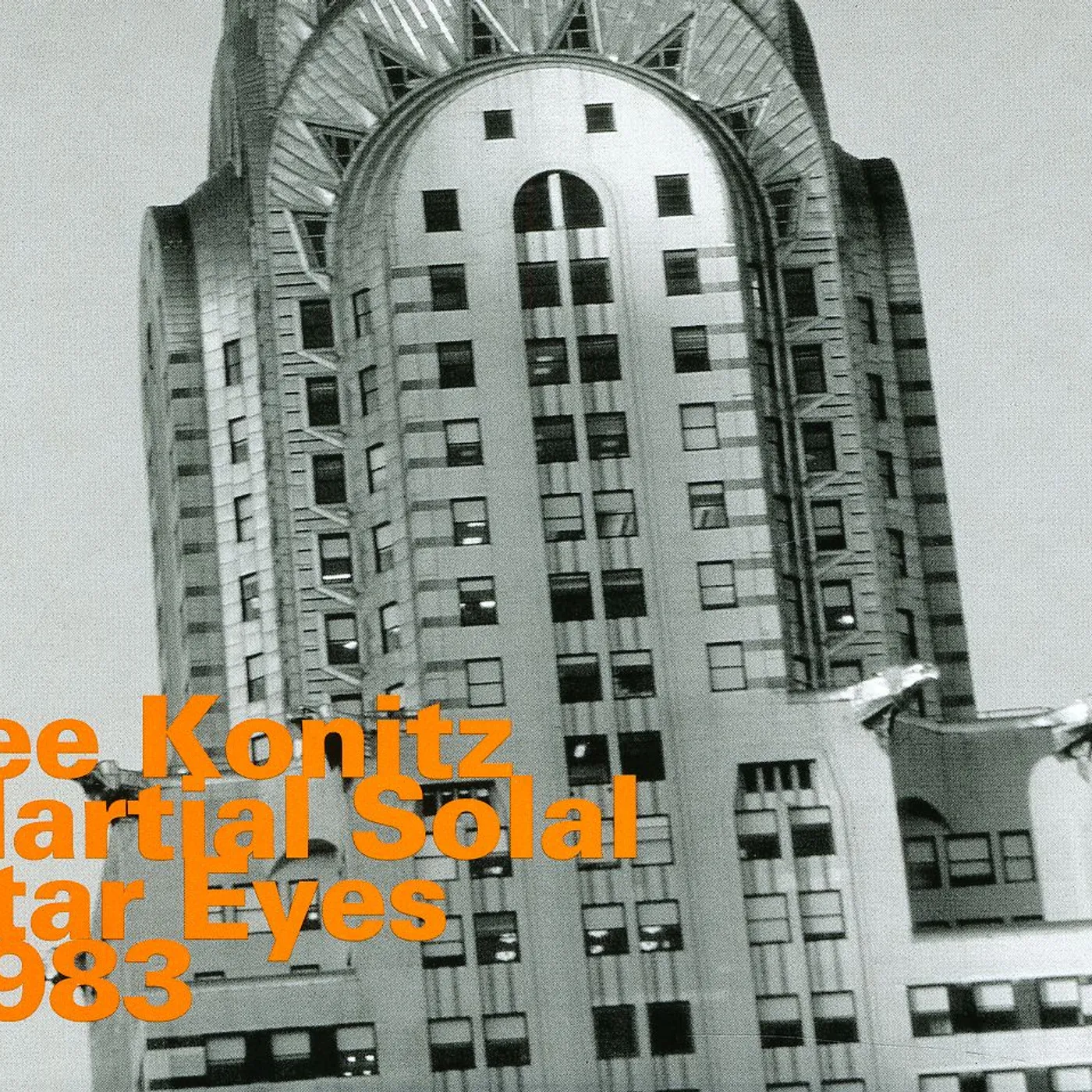 Lee Konitz & Martial Solal STAR EYES 1983 CD