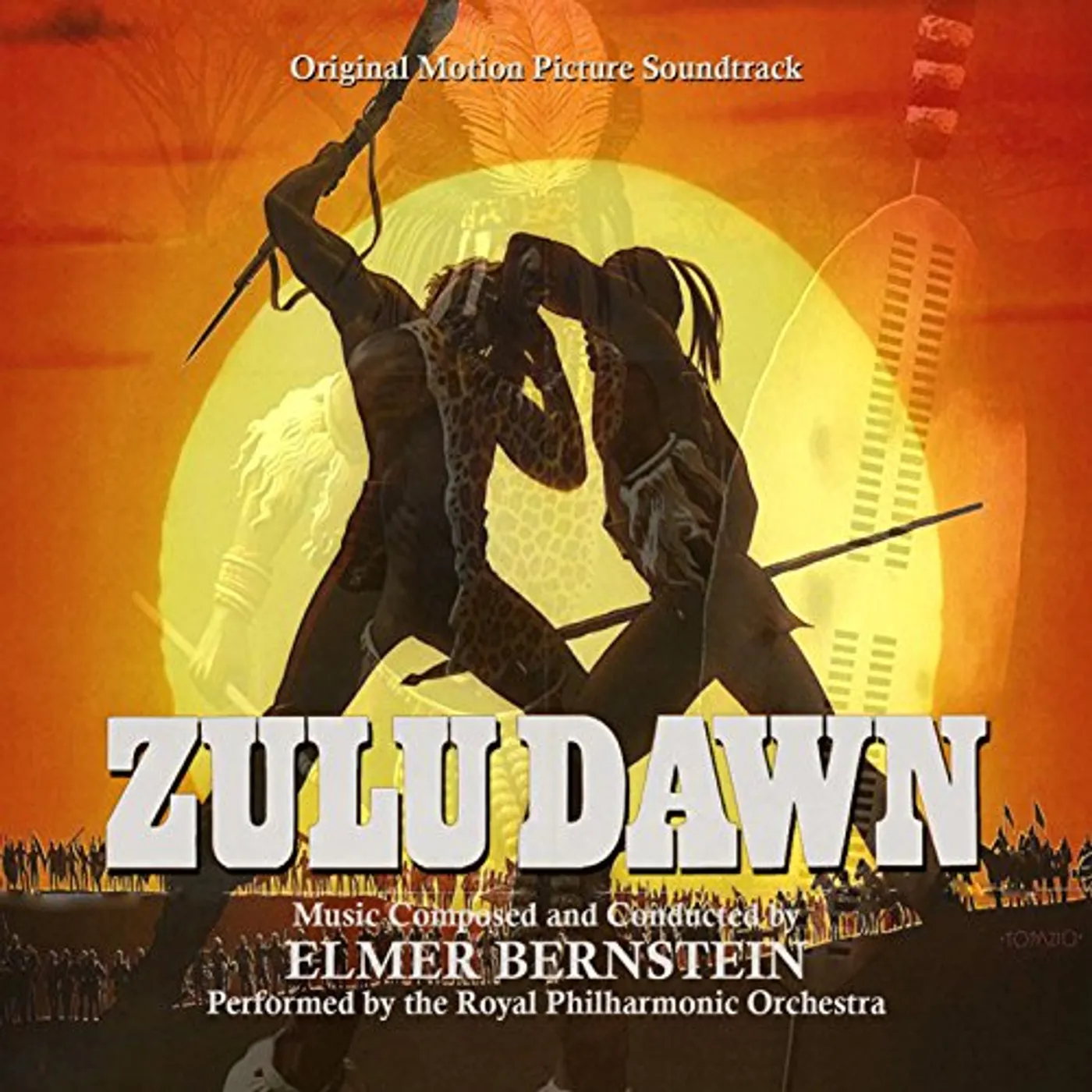 Elmer Bernstein ZULU DAWN - Original Soundtrack CD