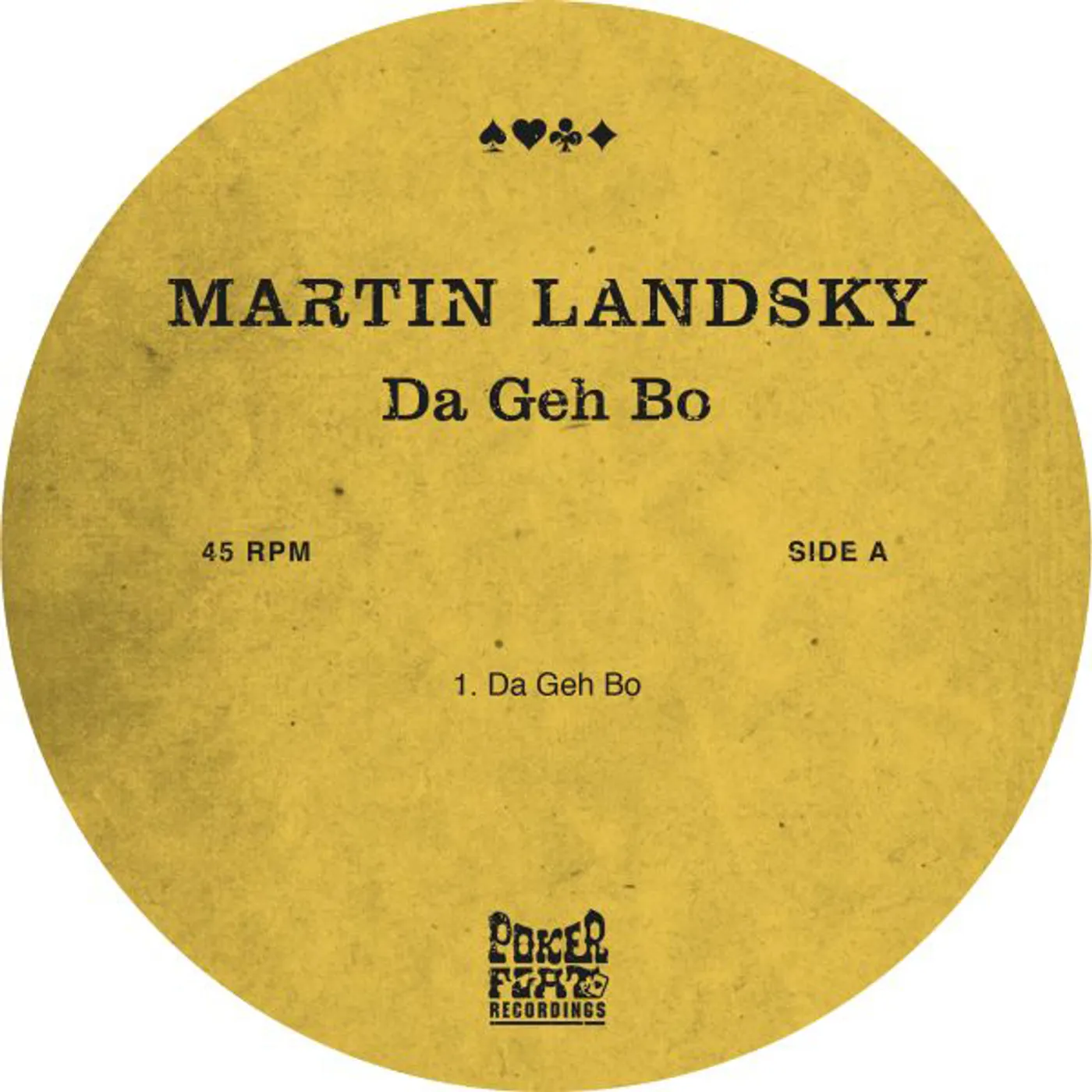 Martin Landsky Da Geh Bo Vinyl Record