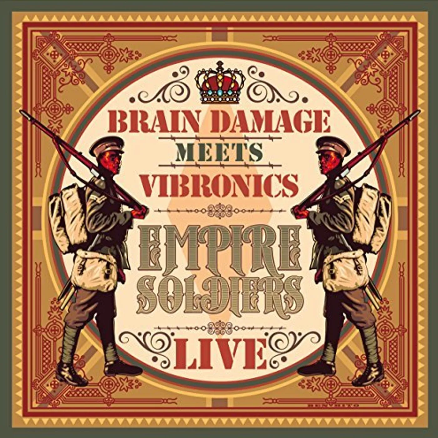 Brain Damage Empire Soldiers Live Vinyl Record