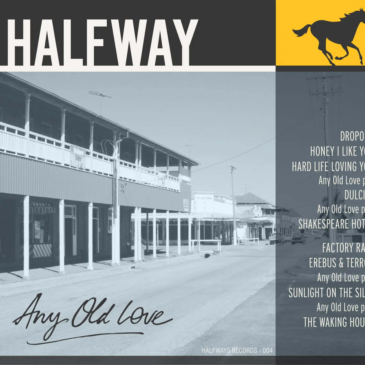 Halfway ANY OLD LOVE CD