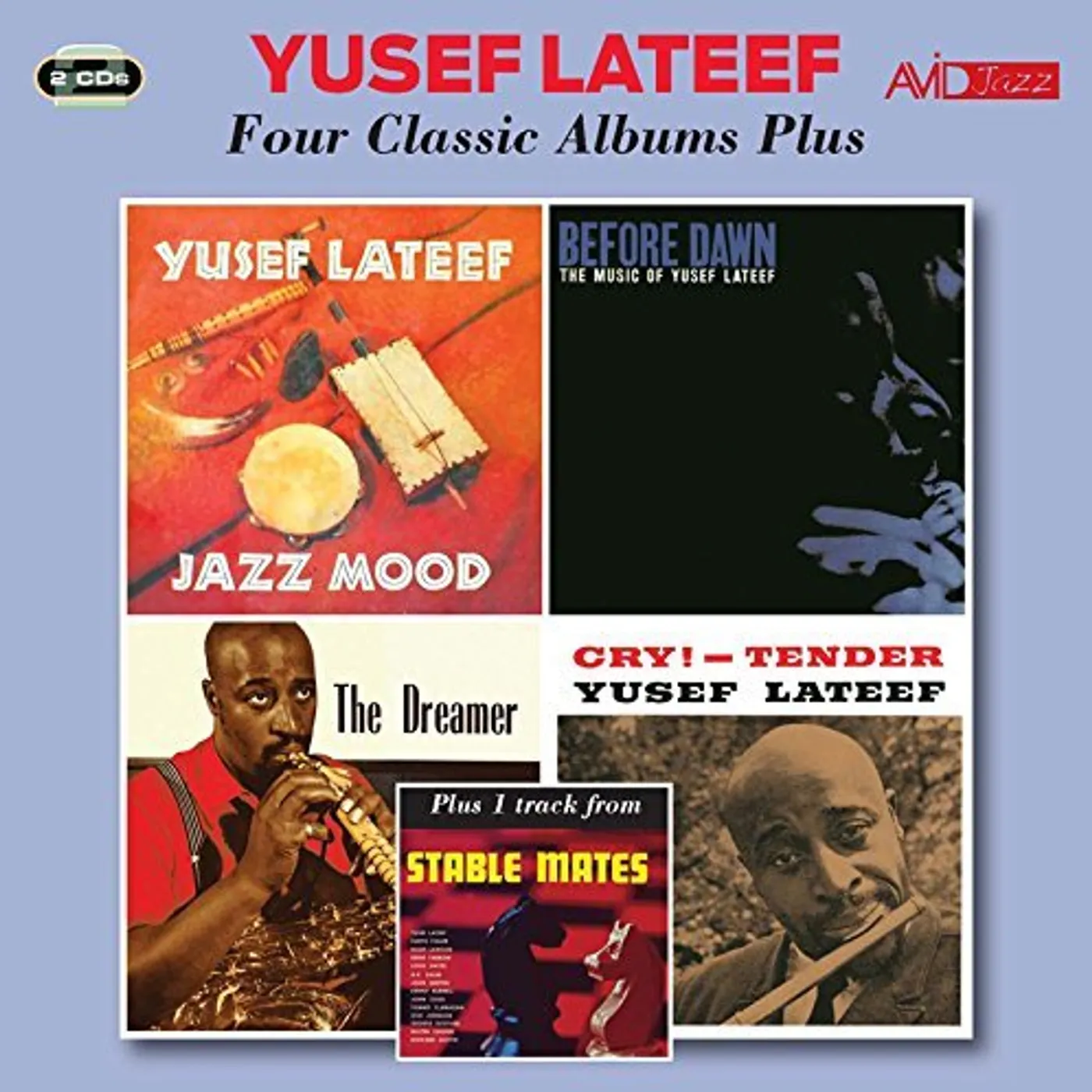 Yusef Lateef JAZZ MOOD / BEFORE DAWN / DREAMER / CRY TENDER CD