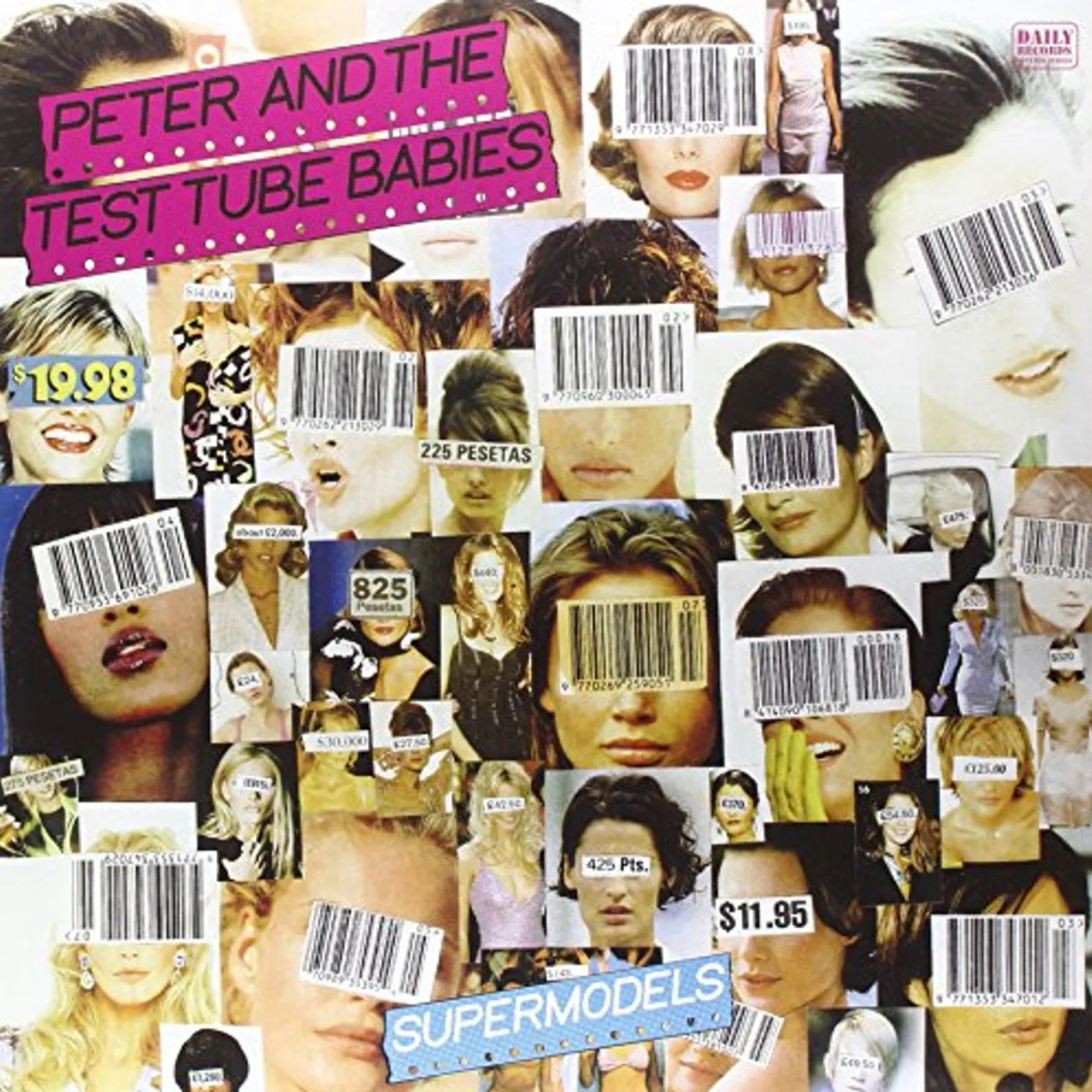 Peter and the Test Tube Babies Supermodels Vinyl Record